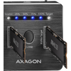 Rack AXAGON Rack ADSA-M2C, USB3.1 - 2x M.2, Docking Station, Negru