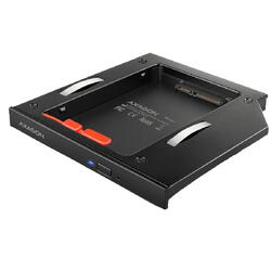 Rack AXAGON Intern, RSS-CD12 , SSD/HDD - SATA 2.5 inch 12mm Negru