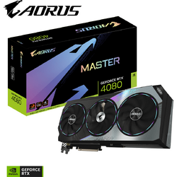 GeForce RTX 4080 AORUS MASTER 16GB GDDR6X 256 Bit