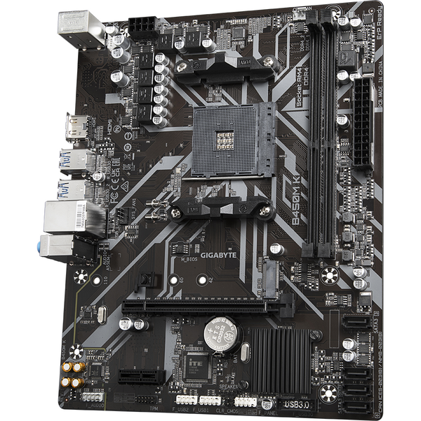 Placa de baza Gigabyte B450M K Socket AM4