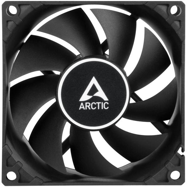 Ventilator PC Arctic F8, 80mm Negru Pachet 5 ventilatoare