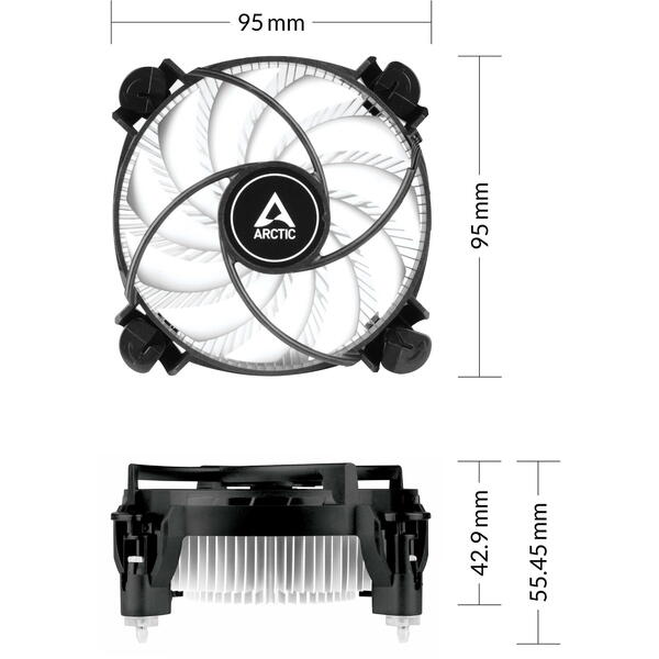 Cooler Arctic Alpine 17 LP, Socket 1700