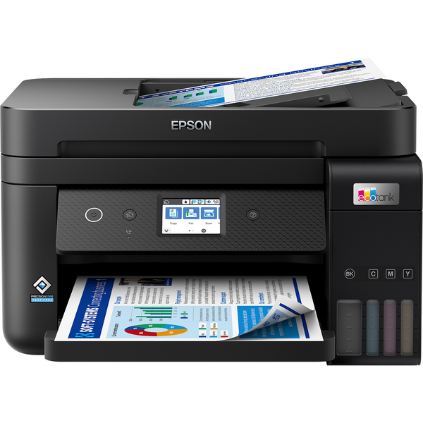 Multifunctionala Epson L6290 InkJet CISS, Color, Format A4, Duplex, Retea, Wi-Fi, Fax, Black