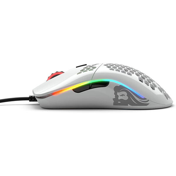 Mouse gaming Glorious PC Gaming Race Model O Glossy White