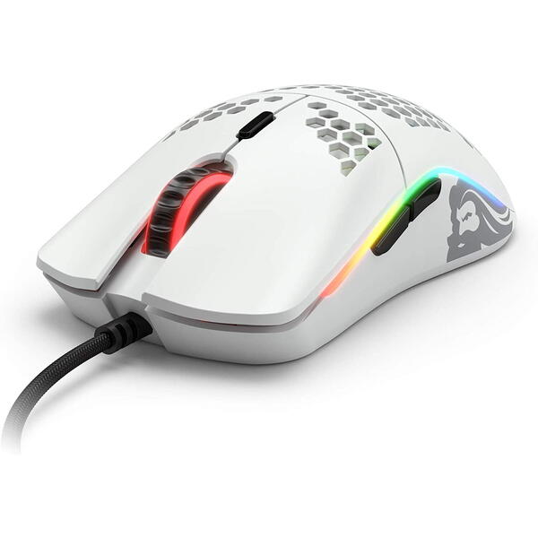 Mouse gaming Glorious PC Gaming Race Model O Matte White