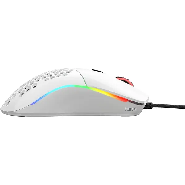 Mouse gaming Glorious PC Gaming Race Model O Minus Glossy White