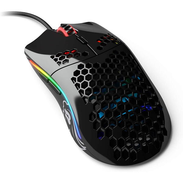 Mouse gaming Glorious PC Gaming Race Model D Glossy Black