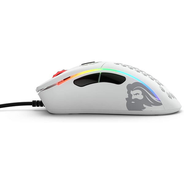 Mouse gaming Glorious PC Gaming Race Model D minus Matte White
