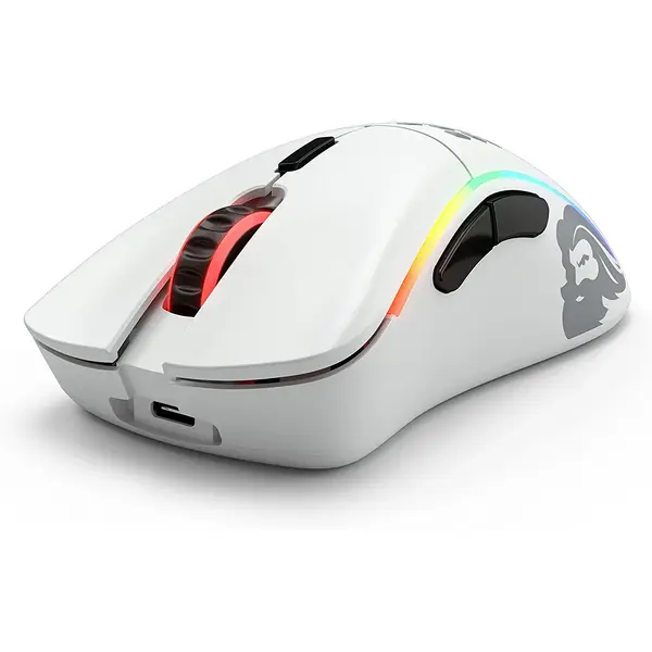 Mouse gaming Glorious PC Gaming Race Model D- Wireless, Matte White