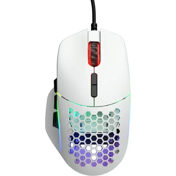 Mouse gaming Glorious PC Gaming Race Model I, Matte White