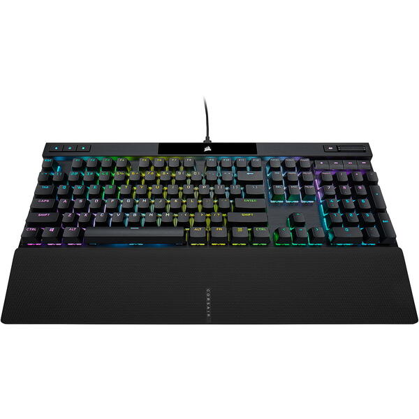 Tastatura gaming Corsair K70 RGB PRO, CHERRY MX Red, Negru