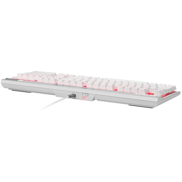 Tastatura gaming Corsair K70 RGB PRO OPX Switches, Silver