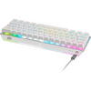 Tastatura gaming Corsair K70 PRO Mini White Wireless Cherry MX Red