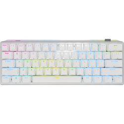 Tastatura gaming Corsair K70 PRO Mini White Wireless Cherry MX Red