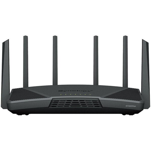Router Wireless Synology RT6600ax, Gigabit, Tri-Band WiFi 6