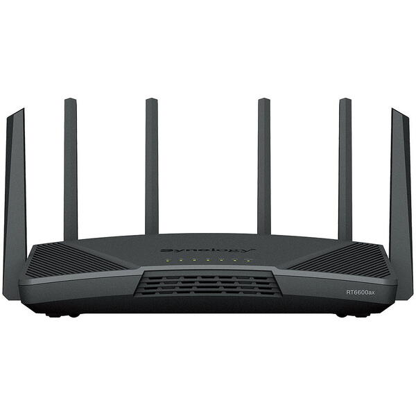 Router Wireless Synology RT6600ax, Gigabit, Tri-Band WiFi 6