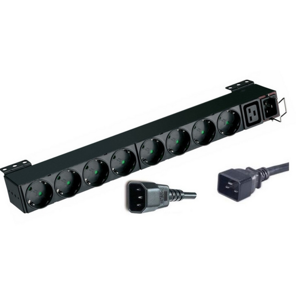 PDU EATON FlexPDU, 16A, 1x C19, 8x Schuko