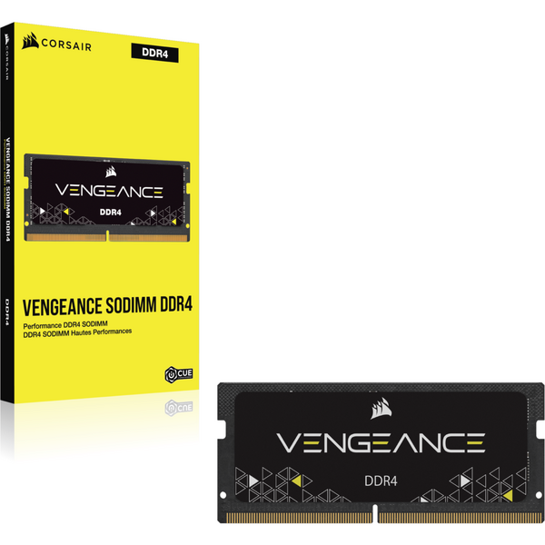 Memorie Notebook Corsair Vengeance 32GB, DDR4, 3200MHz, CL22, 1.2v