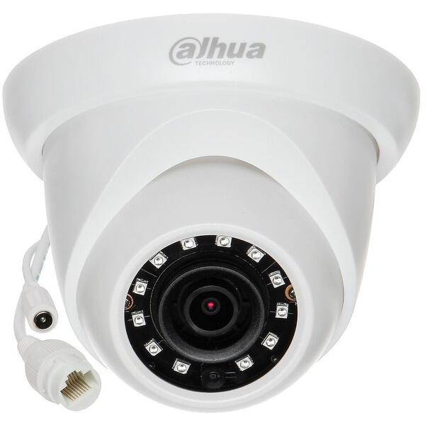 Camera IP DAHUA Dome IPC-HDW1230S-0360B-S5, 2MP, Lentila 3.6mm, IR 30m