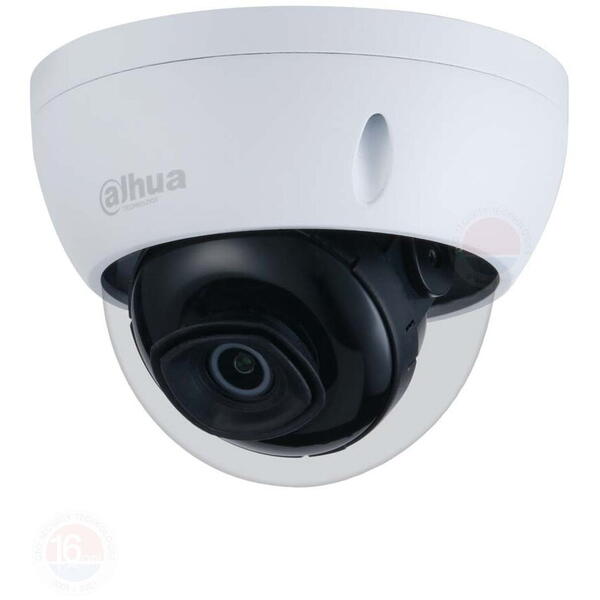 Camera IP DAHUA Dome IPC-HDBW2531E-S-0280B-S2, 5MP, Lentila 2.8mm, IR 30m