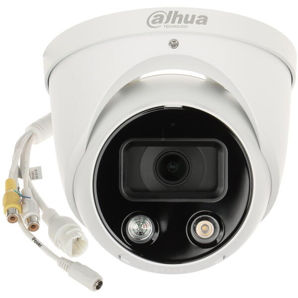 Camera IP DAHUA Dome IPC-HDW3549H-AS-PV-0280B-S3, 5MP, Lentila 2.8, IR 40m