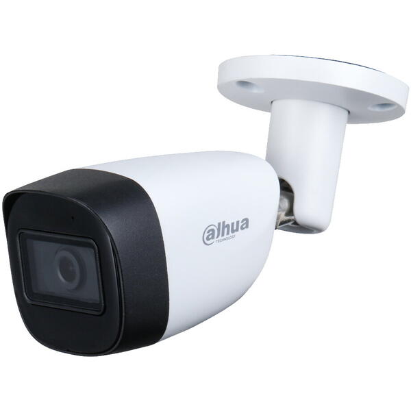 Camera supraveghere DAHUA Bullet HAC-HFW1500C-0280B-S2, 5MP, Lentila 2.8 mm, IR 30m