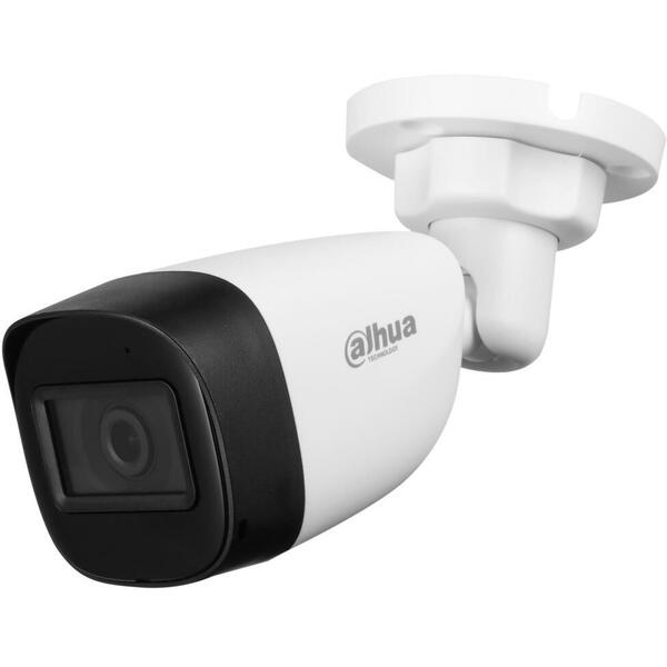 Camera supraveghere DAHUA Bullet HAC-HFW1200C-0280B, 2MP, Lentila 2.8mm, IR 30m