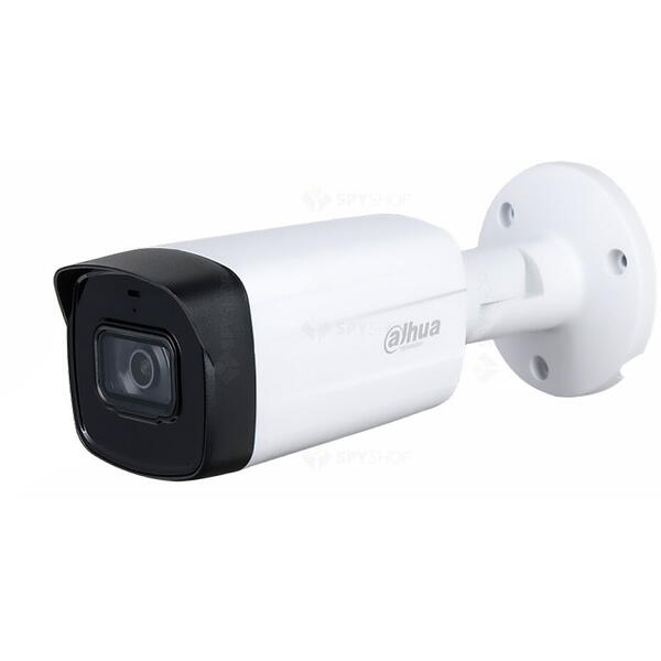 Camera supraveghere DAHUA Bullet HAC-HFW1200TH-I8-0360B, 2MP, Lentila 3.6mm, IR 80m
