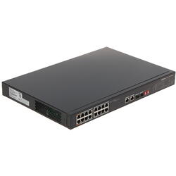 PFS3218-16ET-135, 16 porturi, Gigabit + 2SFP, PoE