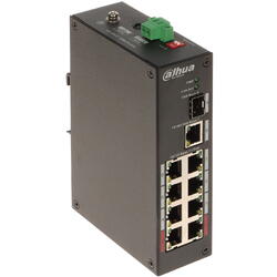 Switch DAHUA PFS3110-8ET-96-V2, 8 porturi, PoE+