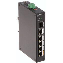 Switch DAHUA PFS3106-4ET-60-V2, 4 porturi, PoE
