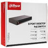 Switch DAHUA PFS3010-8ET-96-V2, 8 porturi, PoE