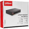 Switch DAHUA PFS3006-4ET-60-V2, 4 porturi, PoE