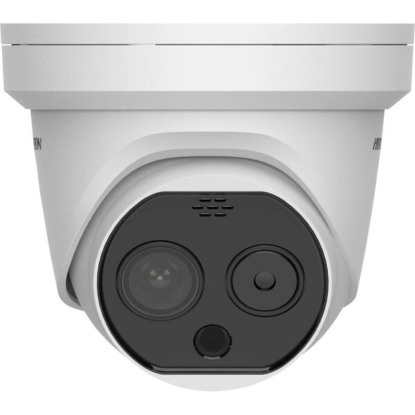 Camera IP Hikvision Dome Termoviziune DS-2TD1217B-6/PA, 4MP, Lentila 8mm, IR 15m