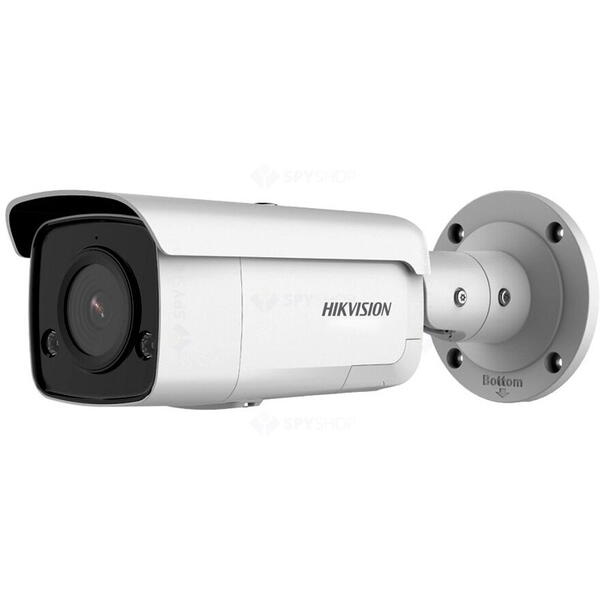 Camera IP Hikvision Bullet DS-2CD2T46G2-ISU/SLC, 4MP, Lentila 2.8mm, IR 60m