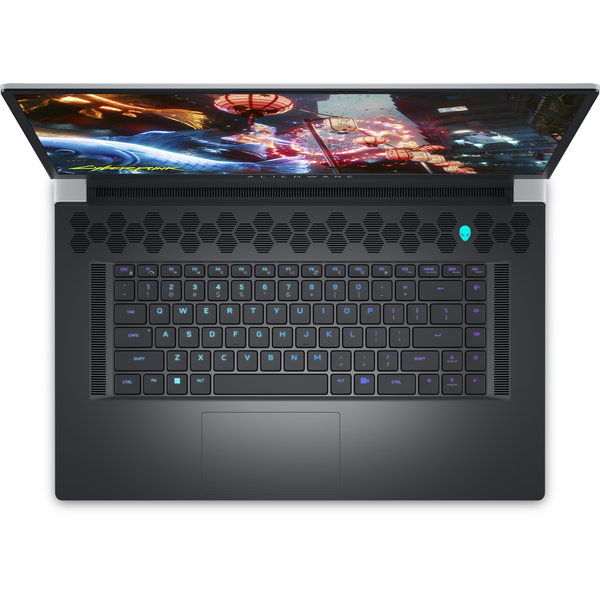 Laptop Dell Alienware X17 R2, 17.3 inch UHD 120Hz, Intel Core i7-12700H, 64GB DDR5, 1TB SSD, nVidia GeForce RTX 3080 Ti 16GB, Windows 11 Pro, Lunar Light