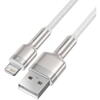 Baseus Cafule Metal, Fast Charging, CALJK-B02, USB la Lightning, 2m, White