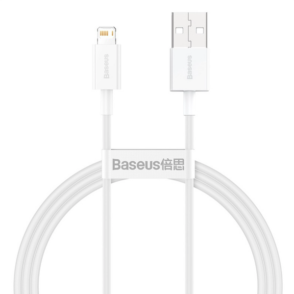 Baseus Superior, Fast Charging, CALYS-C02, USB la Lightning, 2m, White