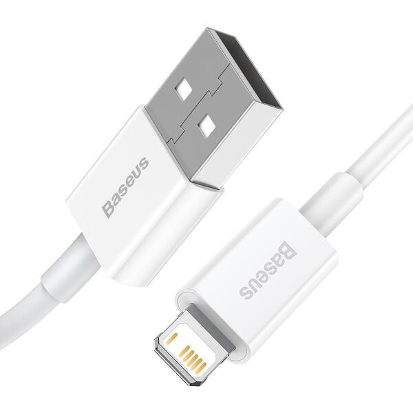 Baseus Superior, Fast Charging, CALYS-C02, USB la Lightning, 2m, White