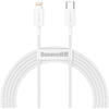 Baseus Superior, Fast Charging, CATLYS-C02, USB-C la Lightning, 2m, White