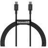 Baseus Superior, Fast Charging, CALYS-A01, USB-C la USB-C, 1m, Black