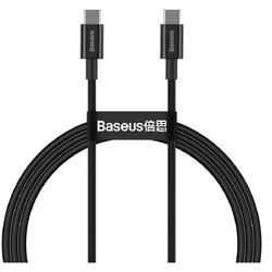 Superior, Fast Charging, CALYS-A01, USB-C la USB-C, 1m, Black