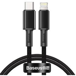 High Density Braided CATLGD-01, USB-C la Lightning, 1m, Black