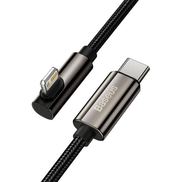 Baseus Legend Elbow CATLCS-A01 USB-C la Lightning, 2m, Black