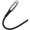 Baseus Water Drop-shaped CATSD-M01, USB la USB-C, 1m, Black