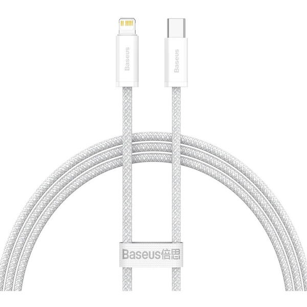 Baseus Dynamic, Fast Charging CALD000002 USB-C la Lightning, 1m, White