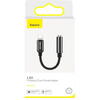 Adaptor Baseus CALL3-01 Lightning la 3.5mm jack, Black