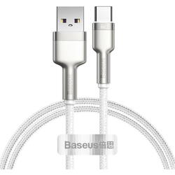 Cafule Series, Fast Charging CAKF000102, USB la USB-C, 1m, White