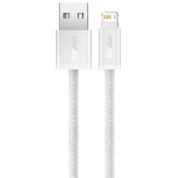 Baseus Dynamic Series, Fast Charging CALD000402, USB la Lightning, 1m, White