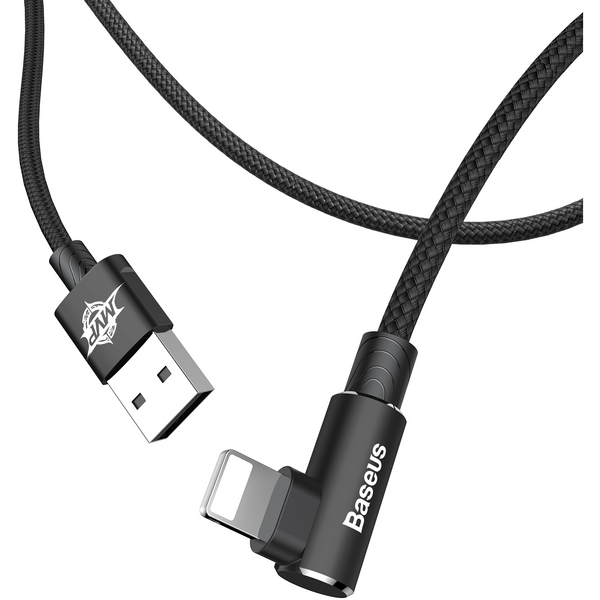 Baseus MVP, Fast Charging CALMVP-01, USB la Lightning, 1m, Black